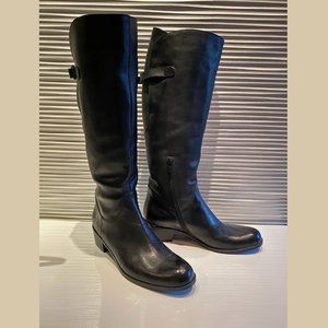 Sesto Meucci Black Riding Boots